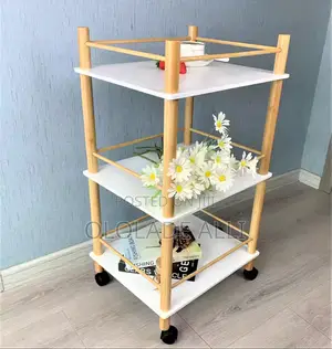 Nordic Minimalist Movable Storage Rack