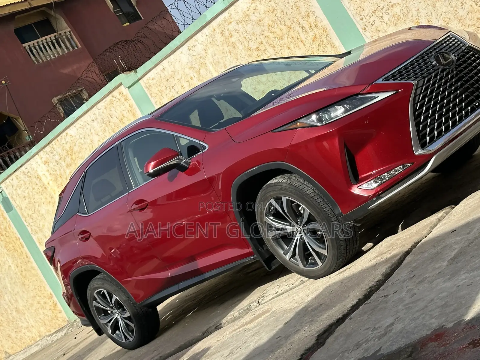 Lexus RX 2022 Red