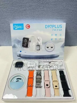 D97plus 7-in-3 Smartwatch Gift Set