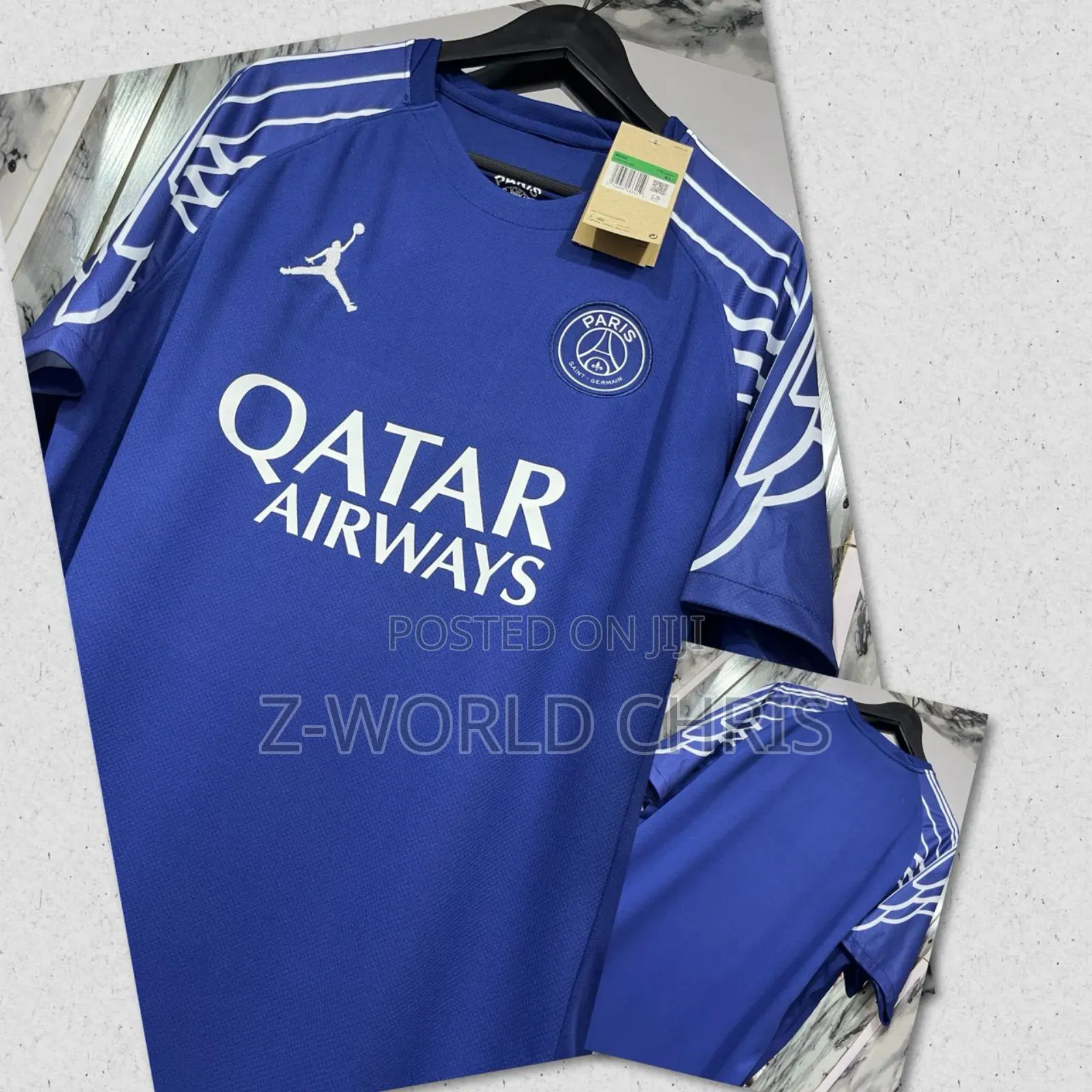 Psg Official 24/25 Away Blue Jersey