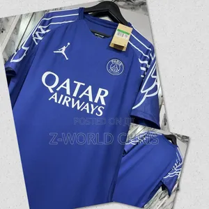 Psg Official 24/25 Away Blue Jersey