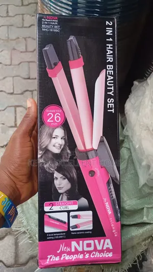 Hair Straightener 2 in 1 Big