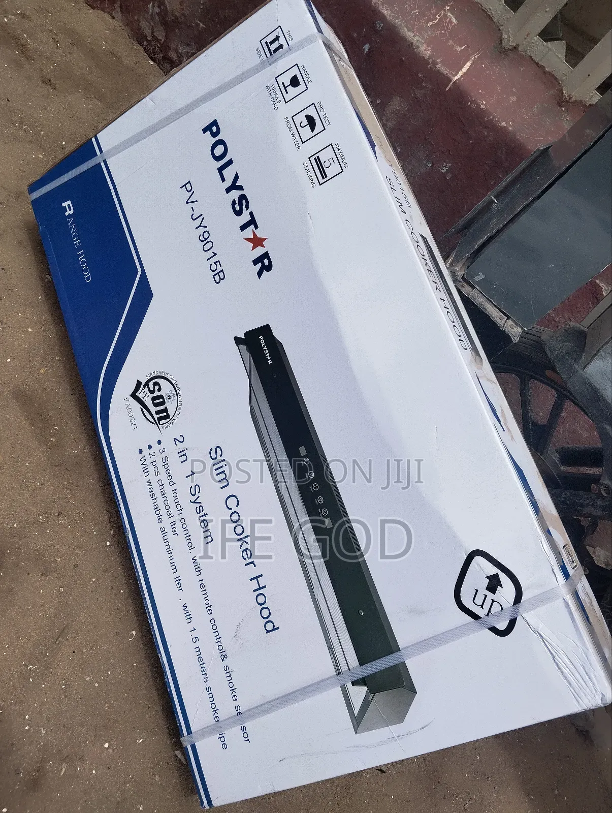 Original 90cm Polystar Automatic Smart Heat Extractor