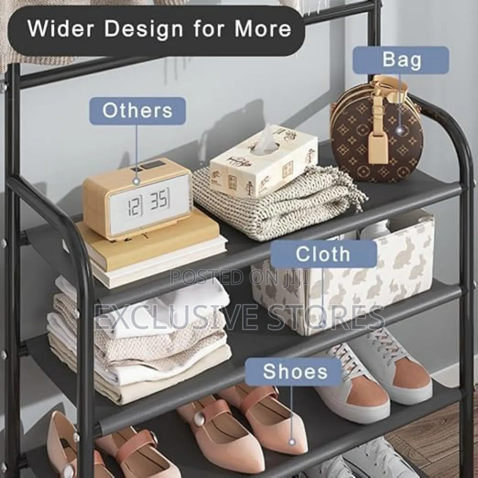 Multipurpose Shoe Rack