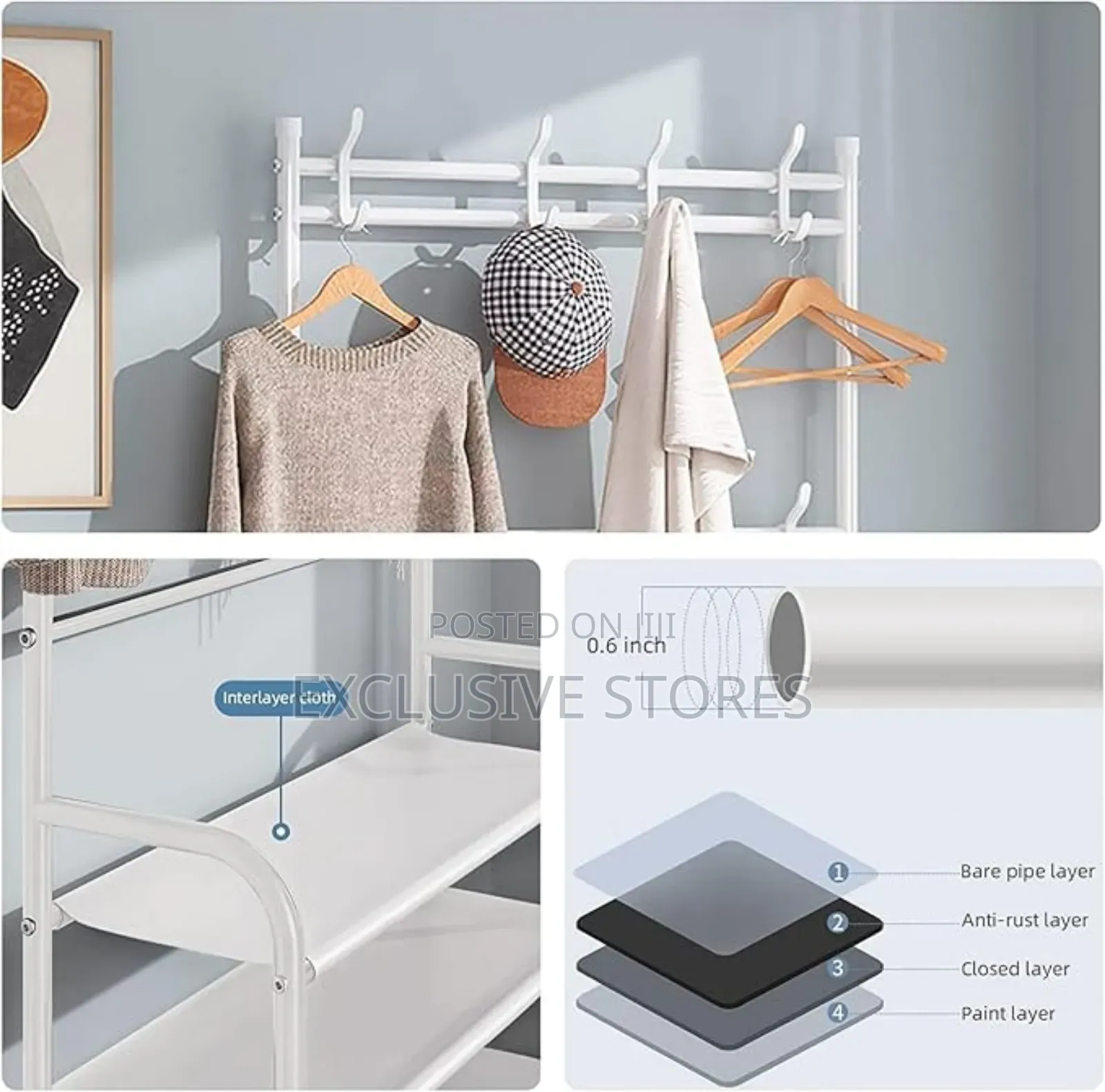 Multipurpose Shoe Rack