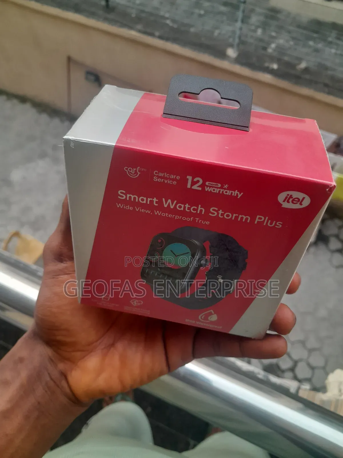 Itel Wide View Waterproof Smart Watch Storm Plus