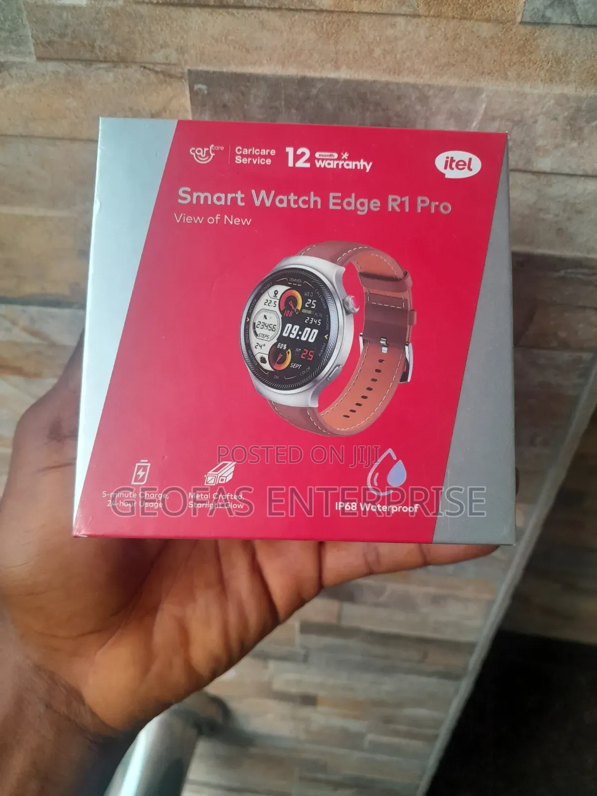 Itel Professional Smart Watch Edge R1 Pro