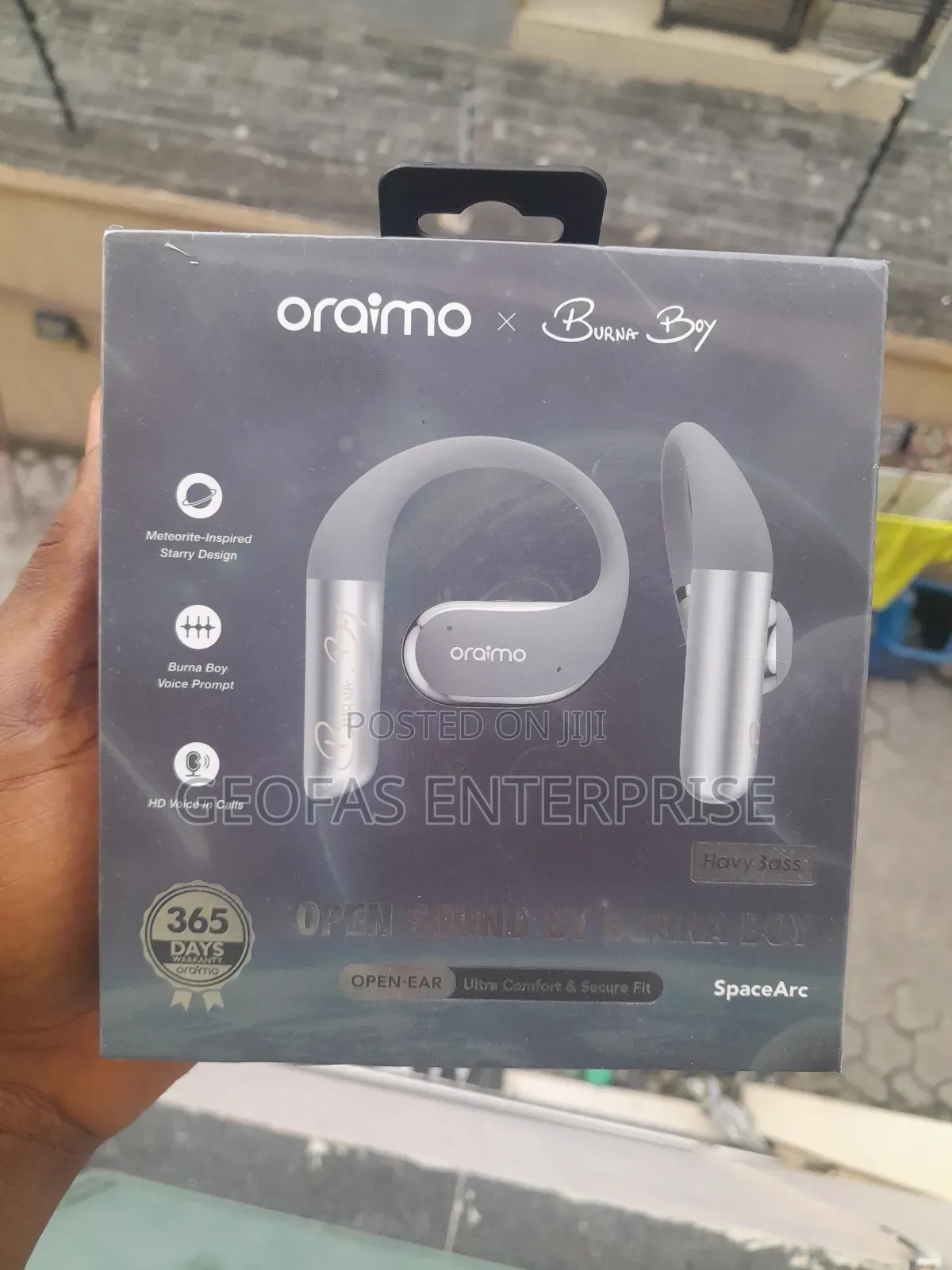 Oraimo Open Sound By Burnaboy Openear Spacearc