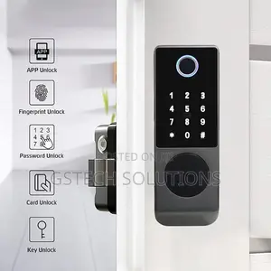 Waterproof Outdoor Gate Wifi Fingerprint Smart Jam Lock App