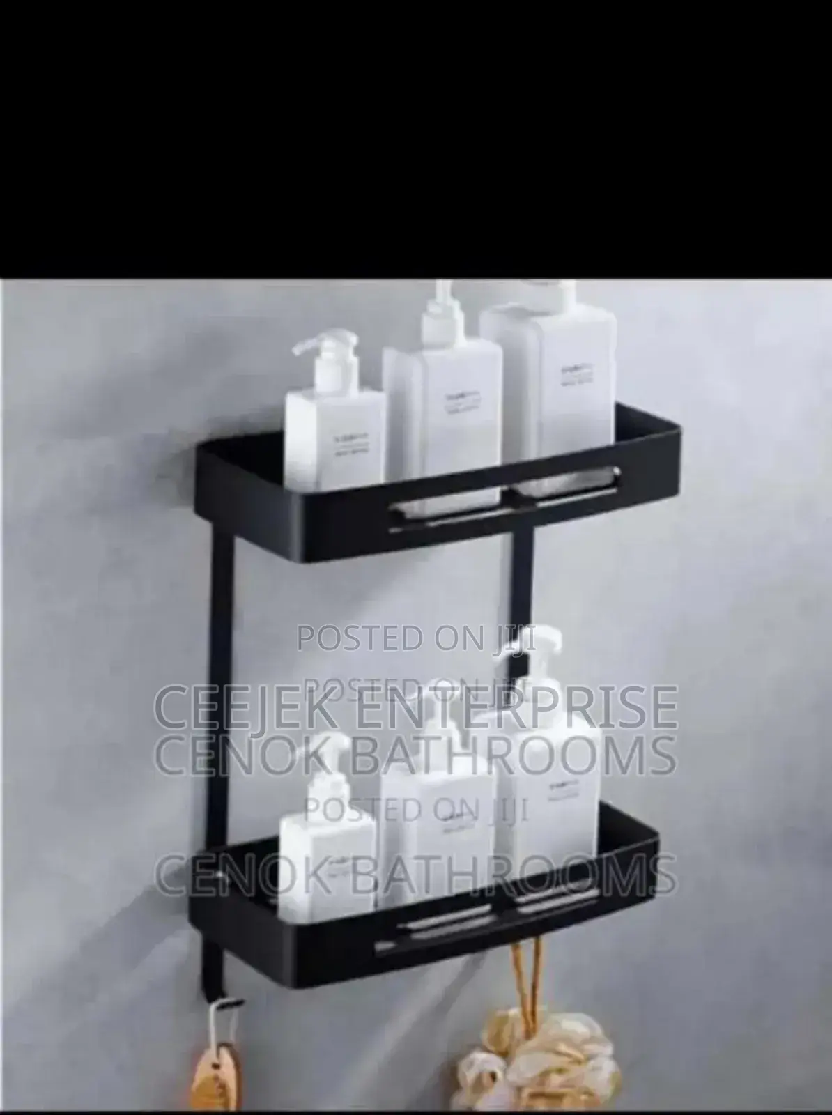 Double Black Shelve