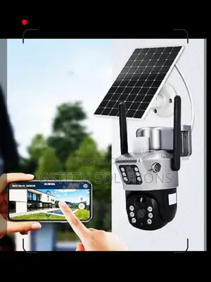 Dual Lens 4g Solar Powered 4g Sim Slot CCTV Camera