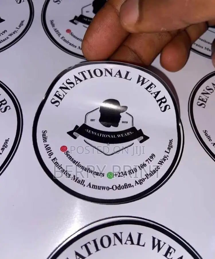 Round Sticker