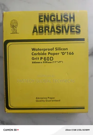Waterproof Silicon Carbide Paper