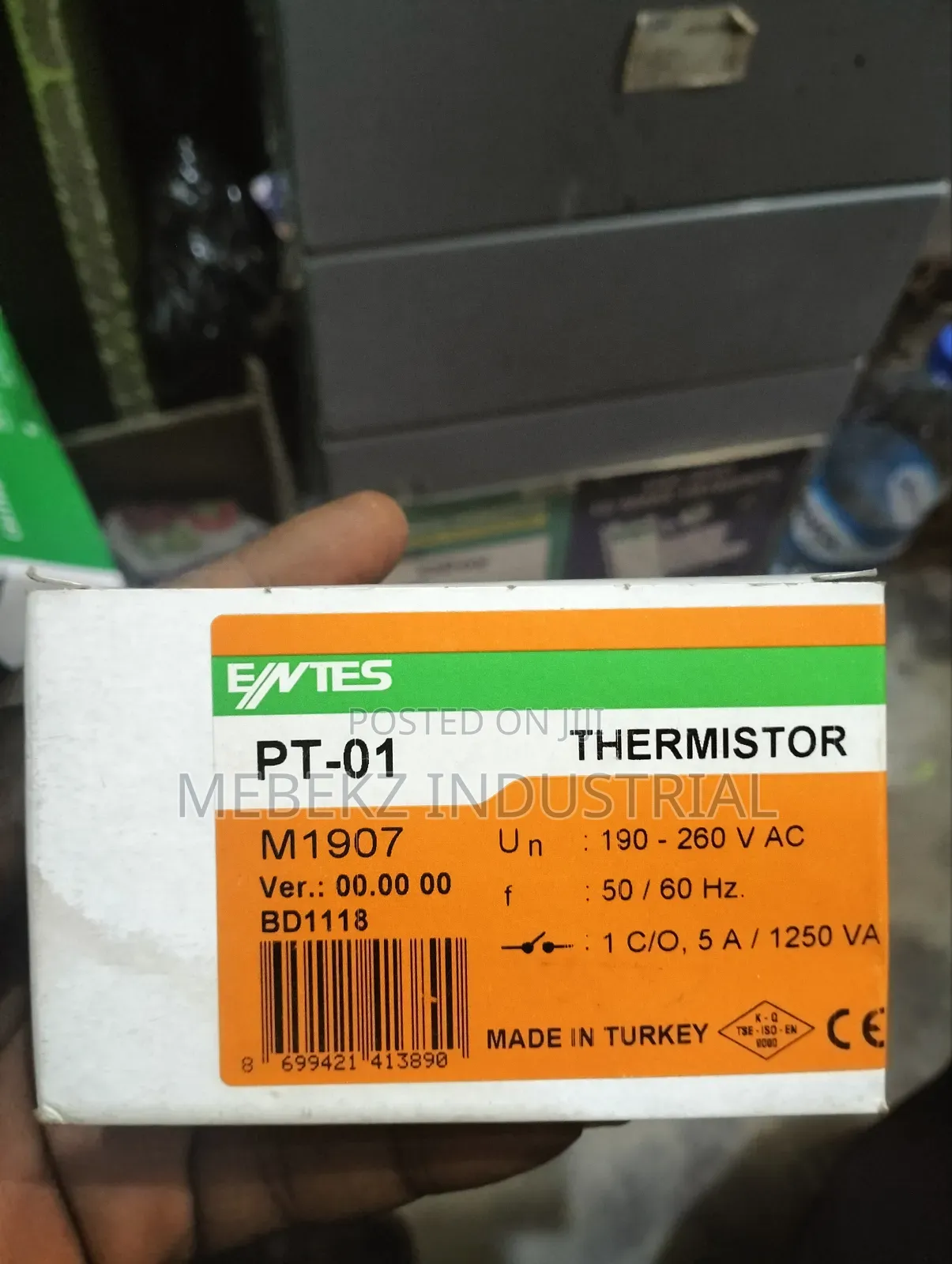 Entes Thermistor Control Relay