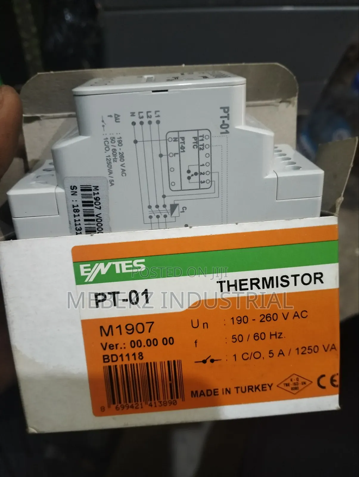 Entes Thermistor Control Relay