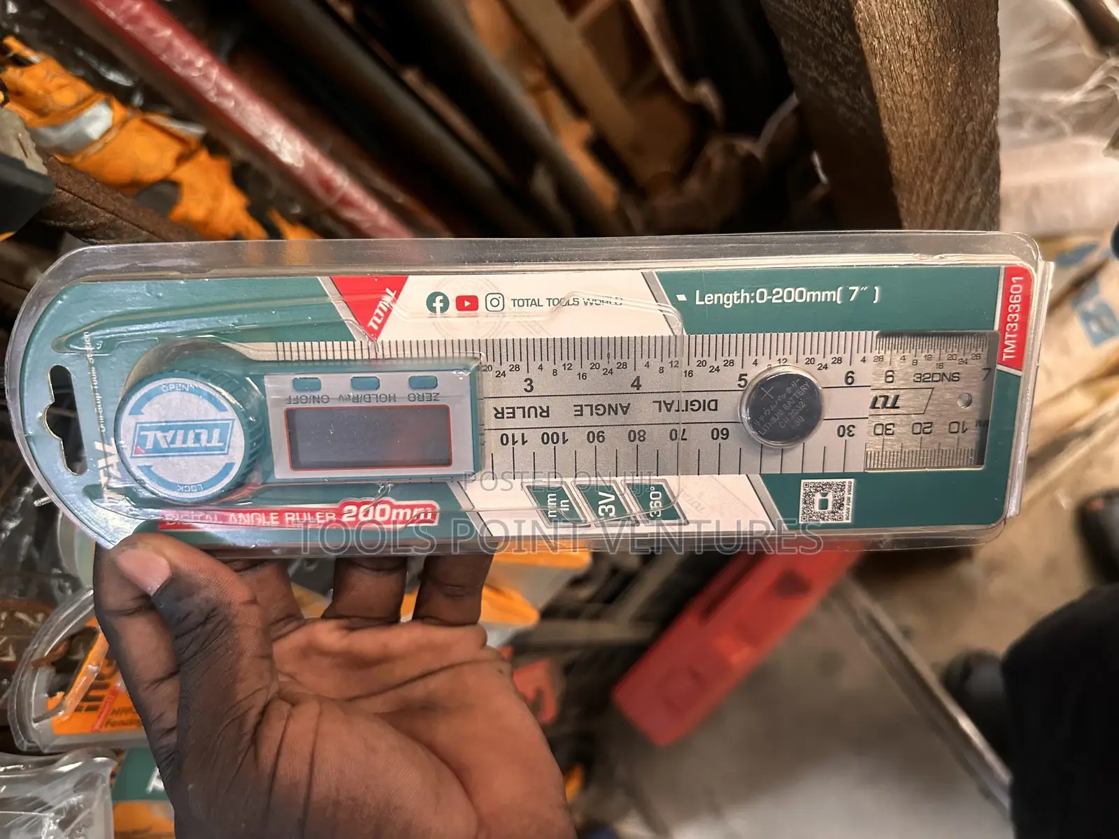 Total Digital Angle Ruler