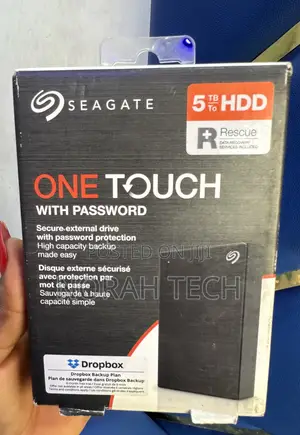 5tb Seagate One Touch External Harddrive