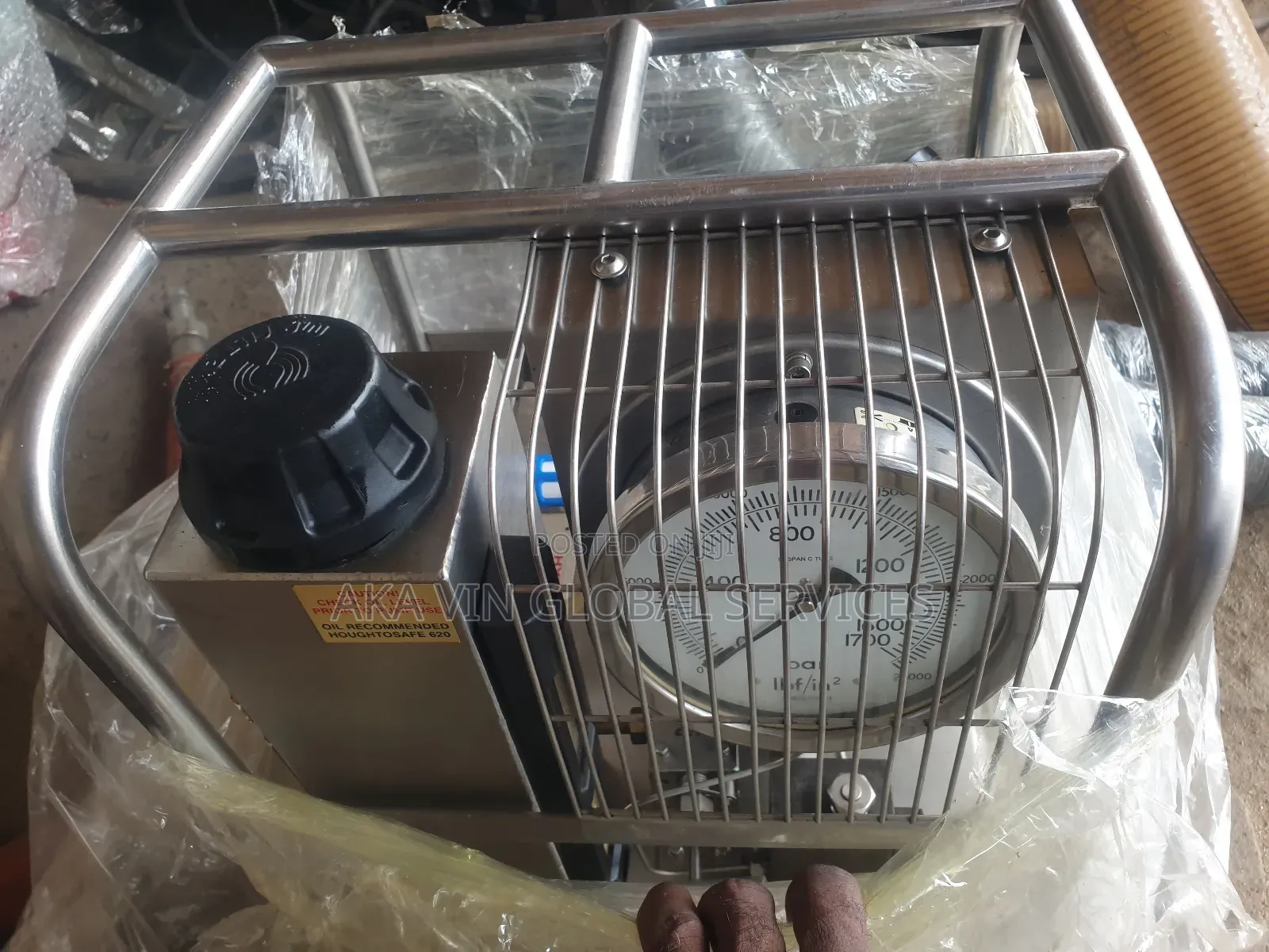 Hydrostatic Test Pump 25000 Psi