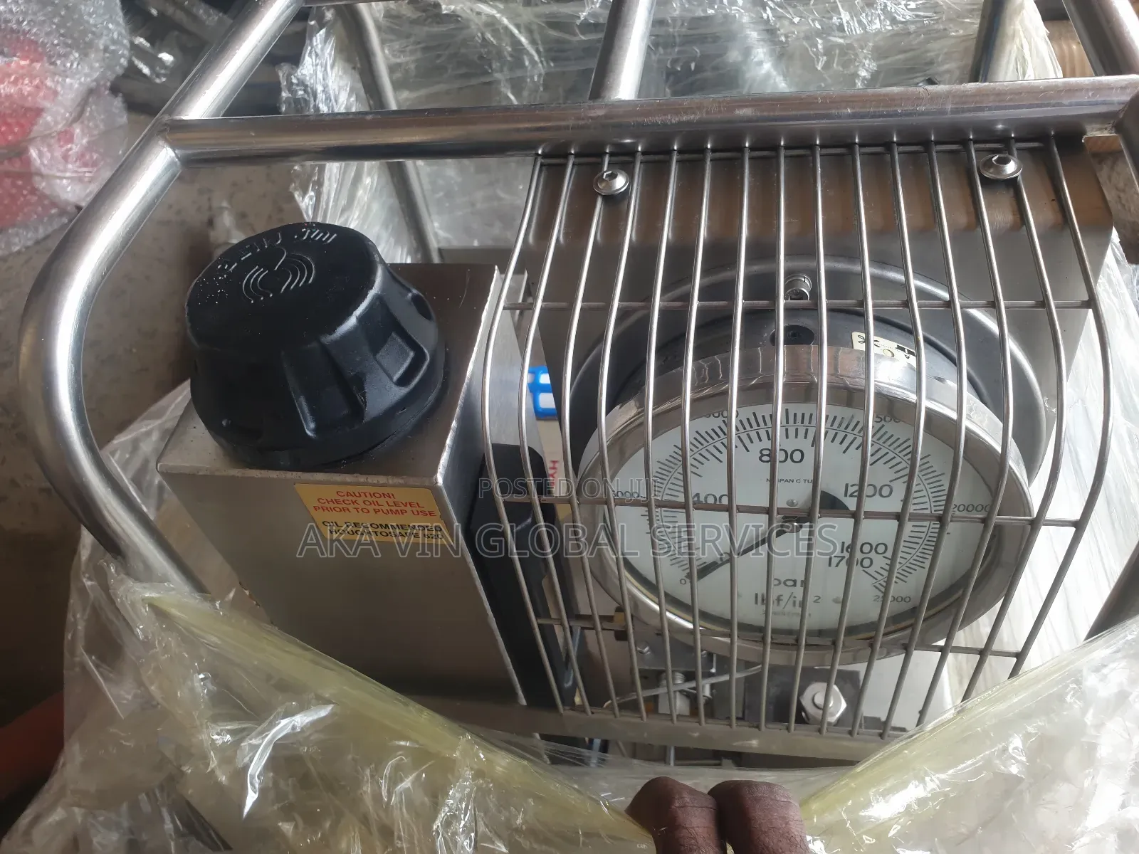 Hydrostatic Test Pump 25000 Psi