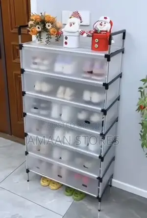 7layer Shoe Rack With Cover