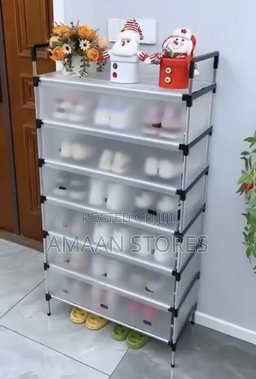 7layer Shoe Rack With Cover