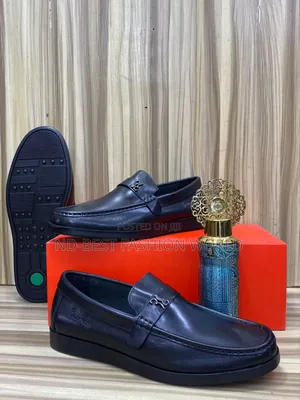 Billionaire Leather Flat Shoes