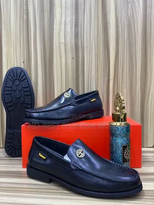 Billionaire Leather Flat Shoes