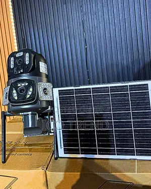 Three Eyes Lens 4g Solar Monitor 360 Degree