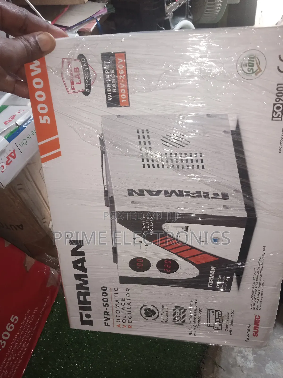 Firman Stabilizer 5000watts Full Copper