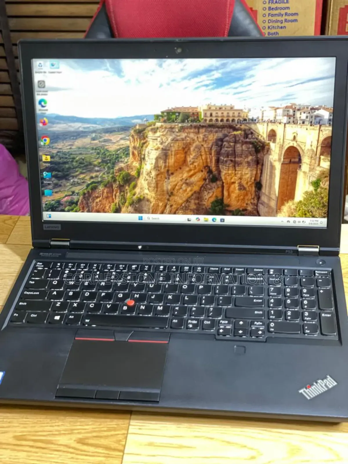Laptop Lenovo ThinkPad P53 16GB Intel Core I7 SSD 512GB