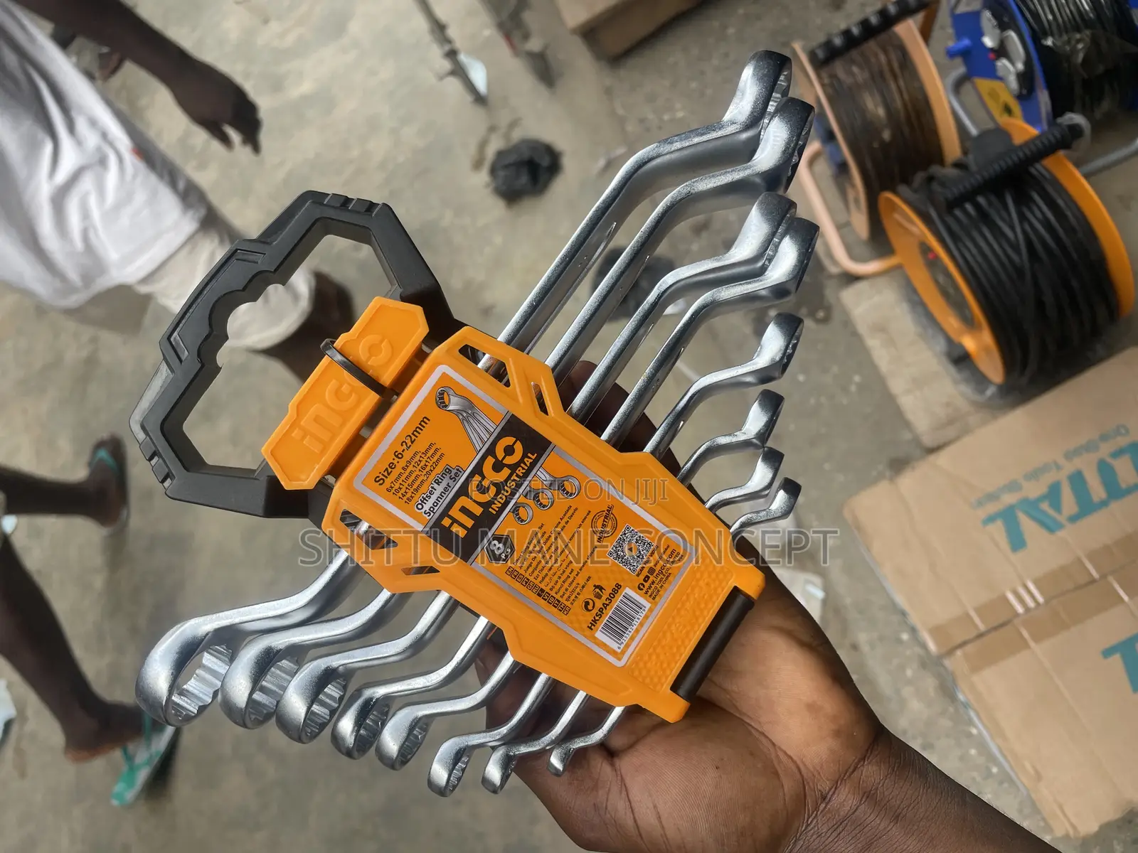 Ring Spanner 6-22mm Ingco