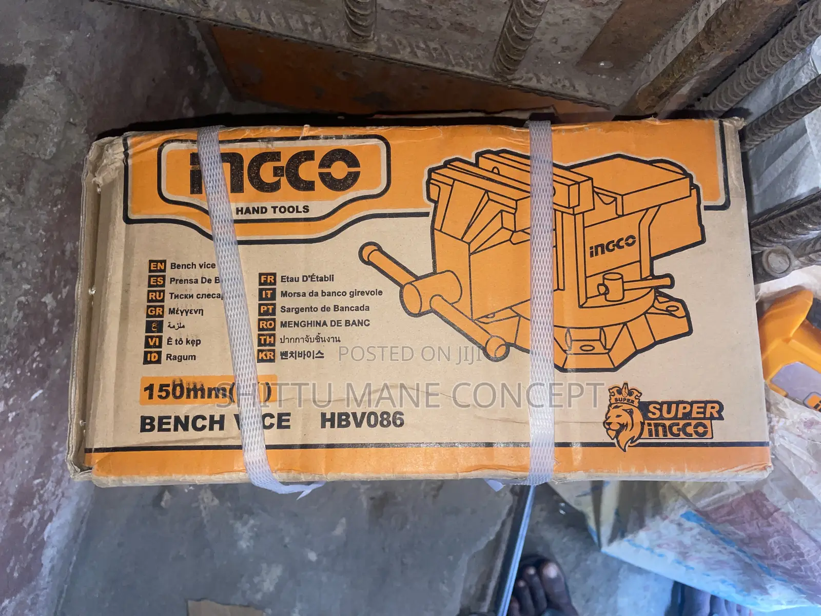Ingco Table Vise 200mm. 8”