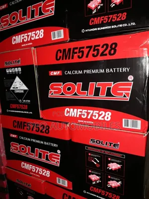 12v 75ah Solite Maintainance Free Battery. Made in Korea.
