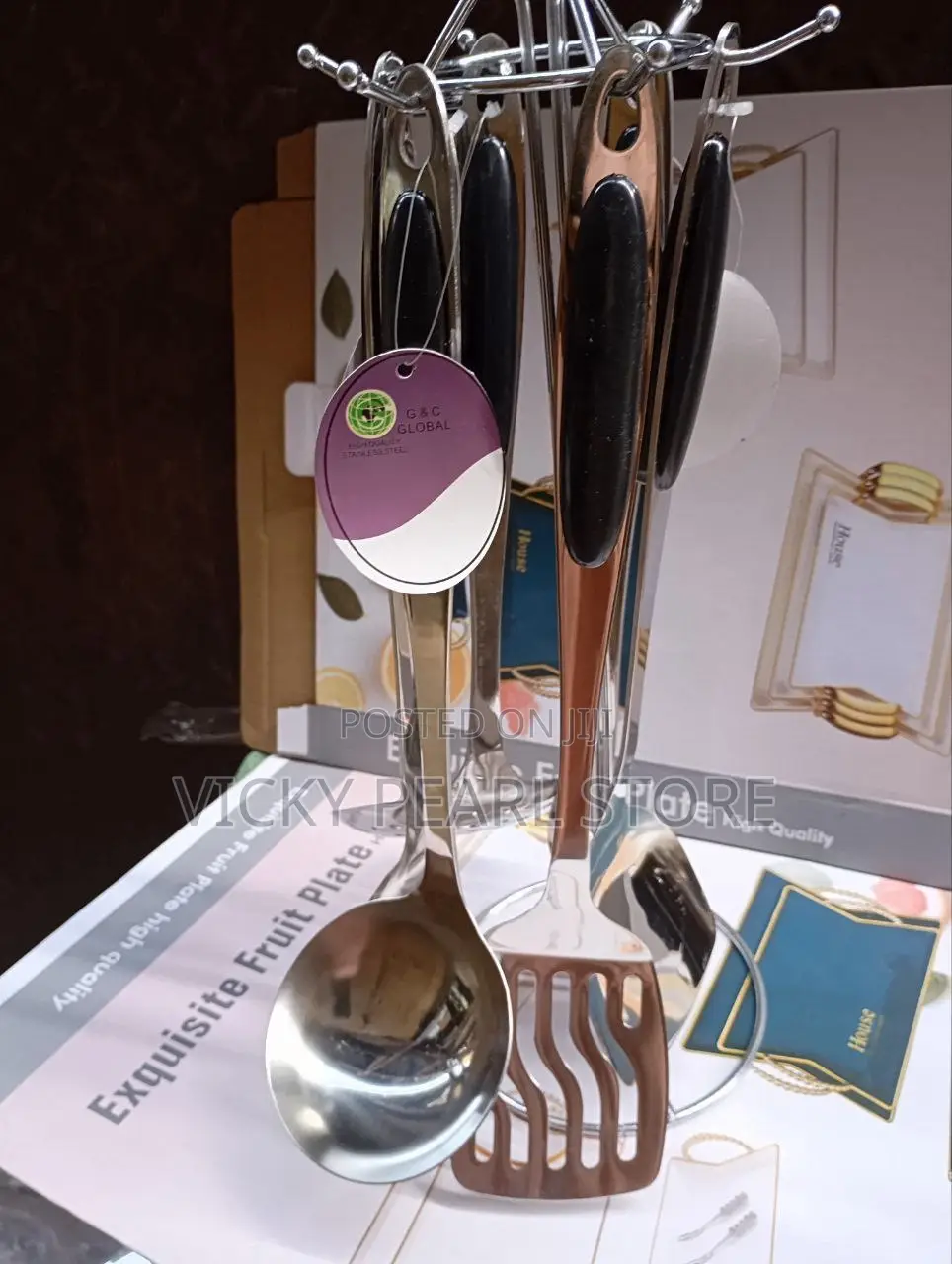 7pcs Stainless Spoon