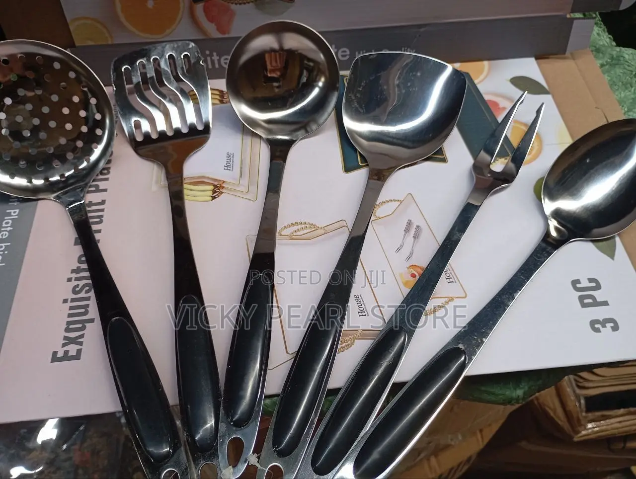 7pcs Stainless Spoon