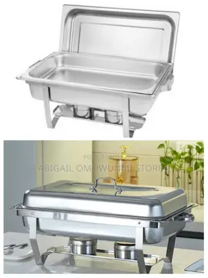 12l Rectangular Shape Non Divided Quality Chaffing Dish