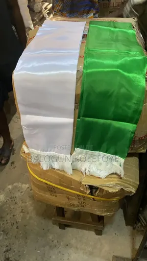 Plain Satin or Wool Sash or Muffer