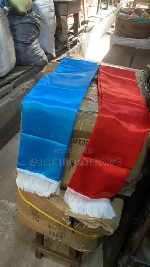 Plain Satin or Wool Sash or Muffer