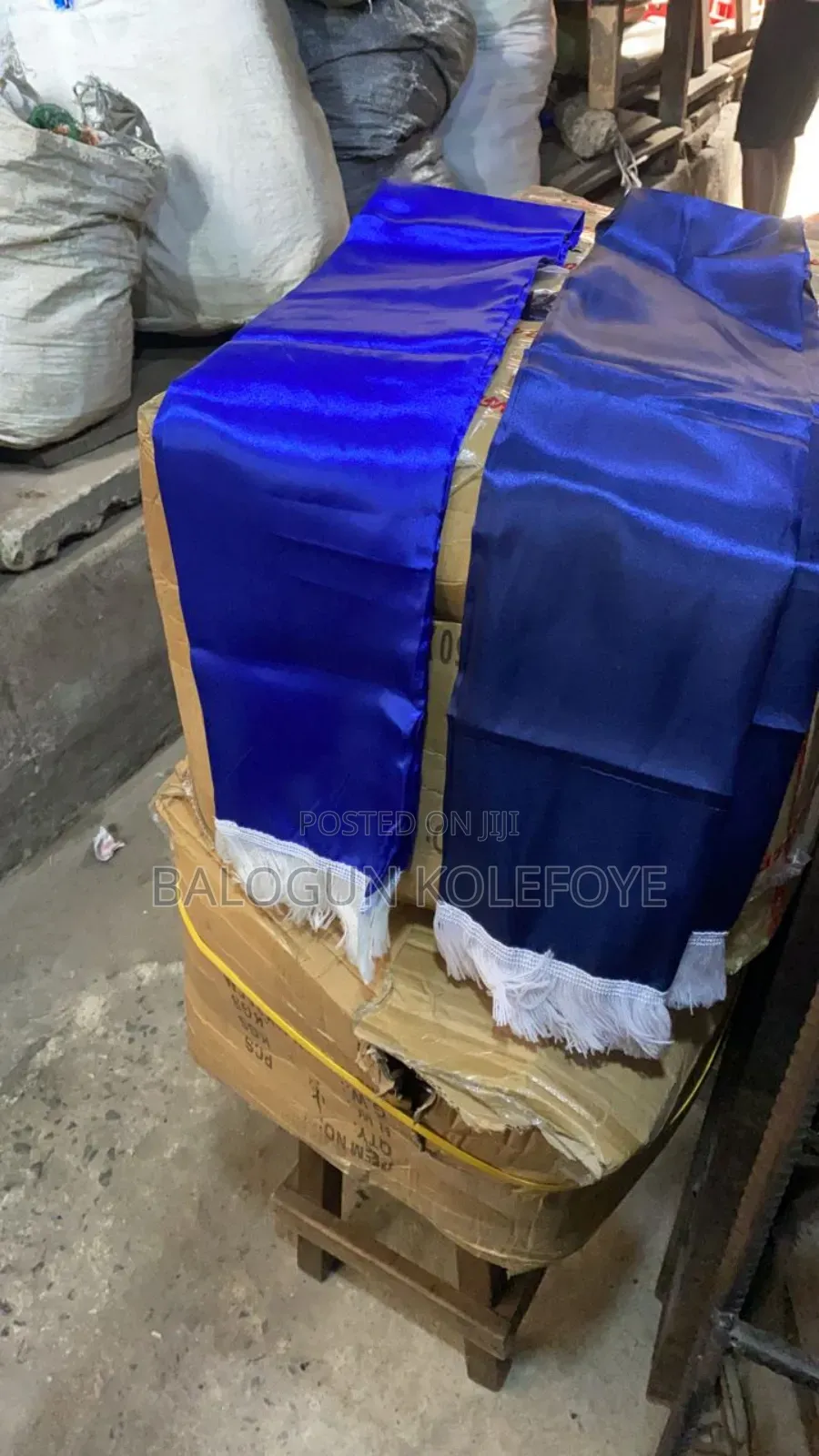 Plain Satin or Wool Sash or Muffer