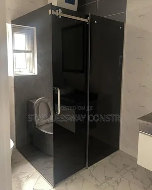 Dark Grey Glass Smart Cubicle