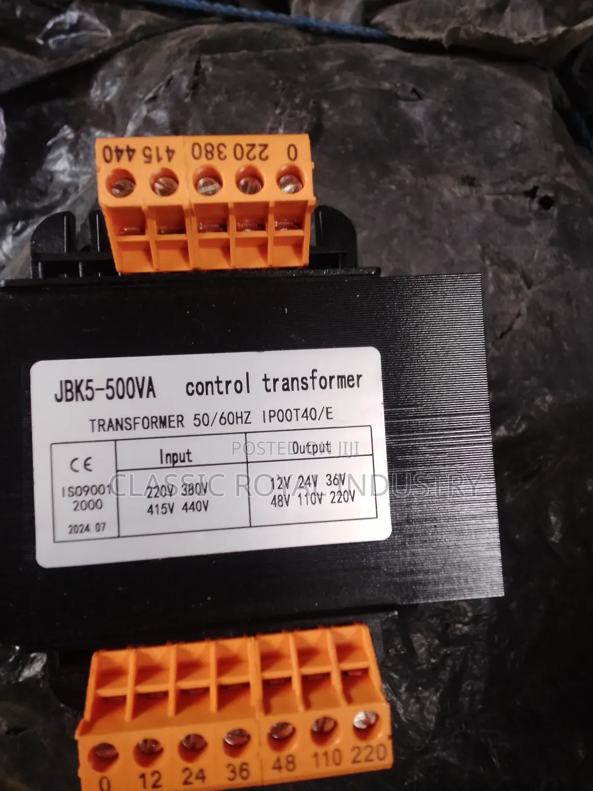 Transformer, Type:Step-Down, Kva Rating:500va Single Phase