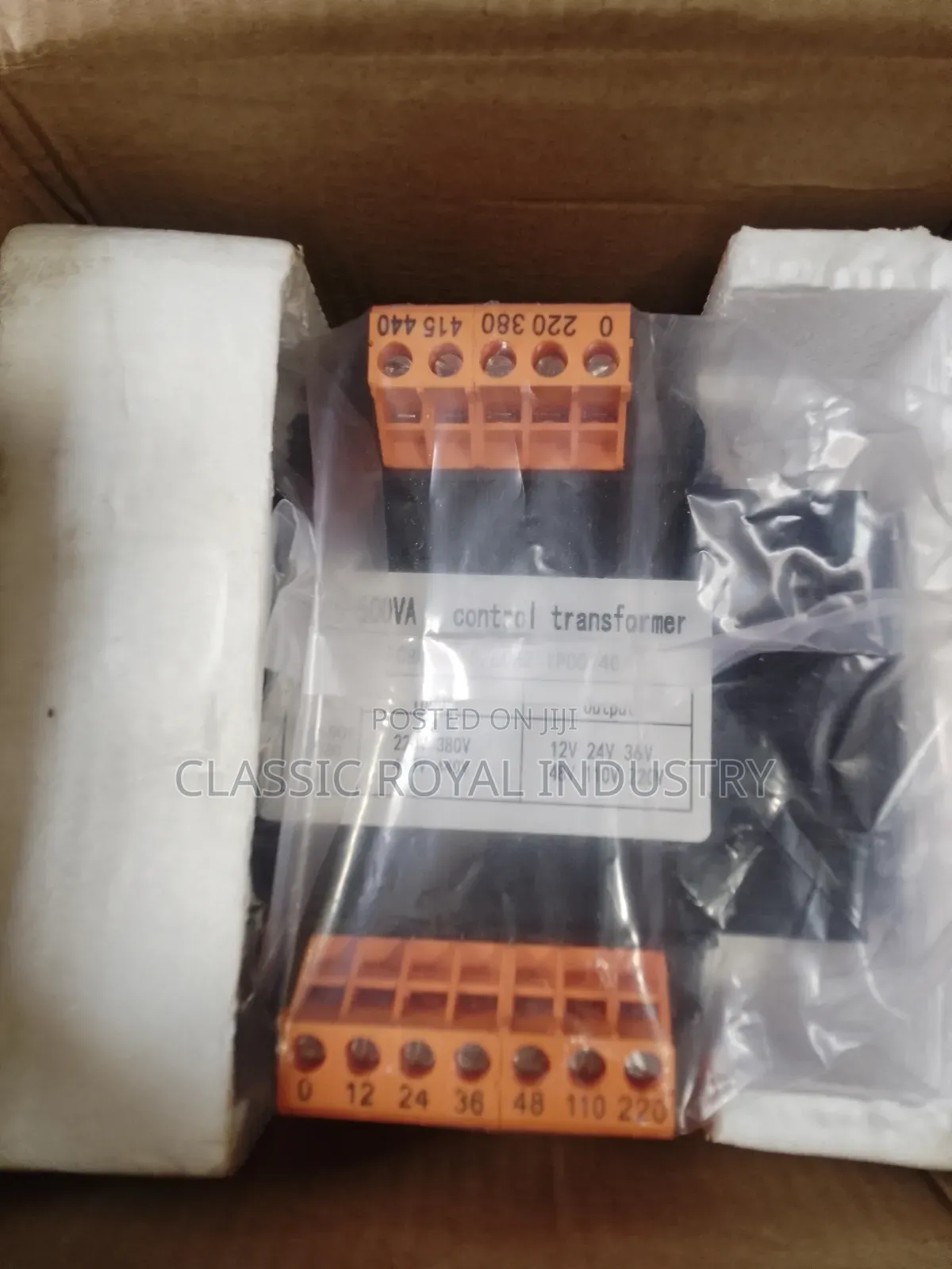 Transformer, Type:Step-Down, Kva Rating:500va Single Phase