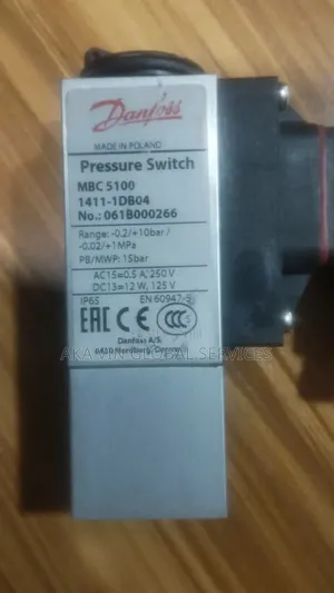 Pressure Switch, MBC 5100
061b000266