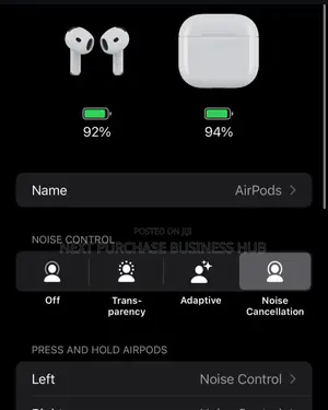 Dubai Version Apple Airpod 4 Anc