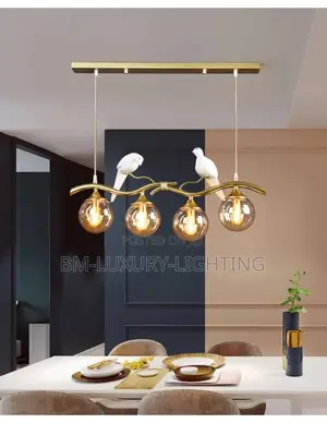 Modern Luxury Bird Hanging Dining Chandelier