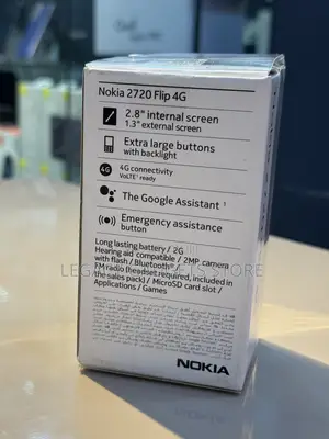 New Nokia 2720 Flip 512 GB Red