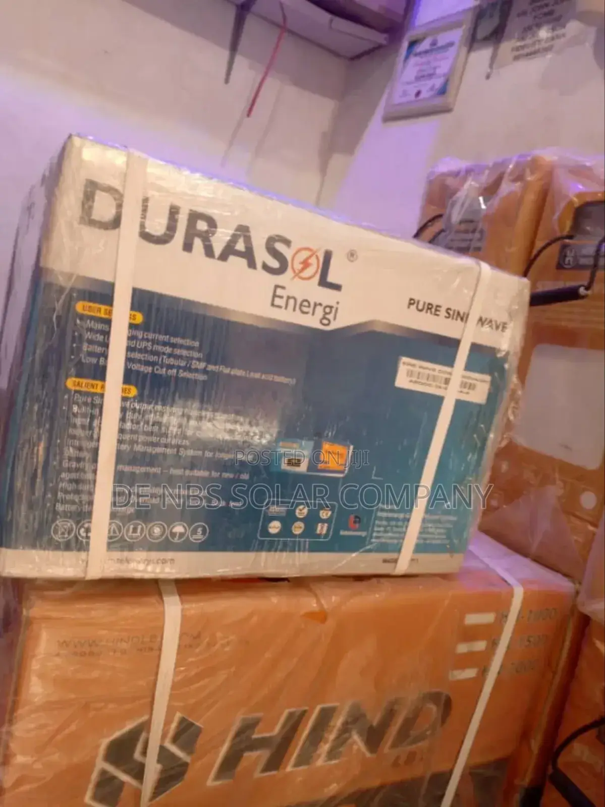 2.5kva 24v Durasolar Solar Inverter Battery Available