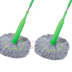 Ands-Free Rotating Two-in-One Self-Twisting Mop