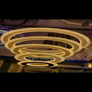 5 Step Ring Led Multicolor Chandelier Fitting