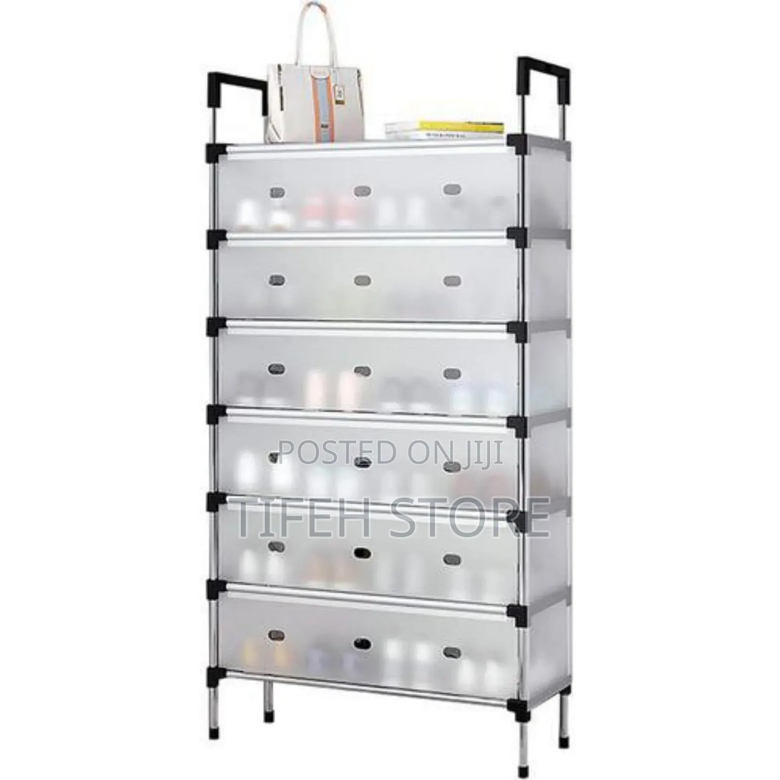 7 Layers Shoe Rack Woth Cover